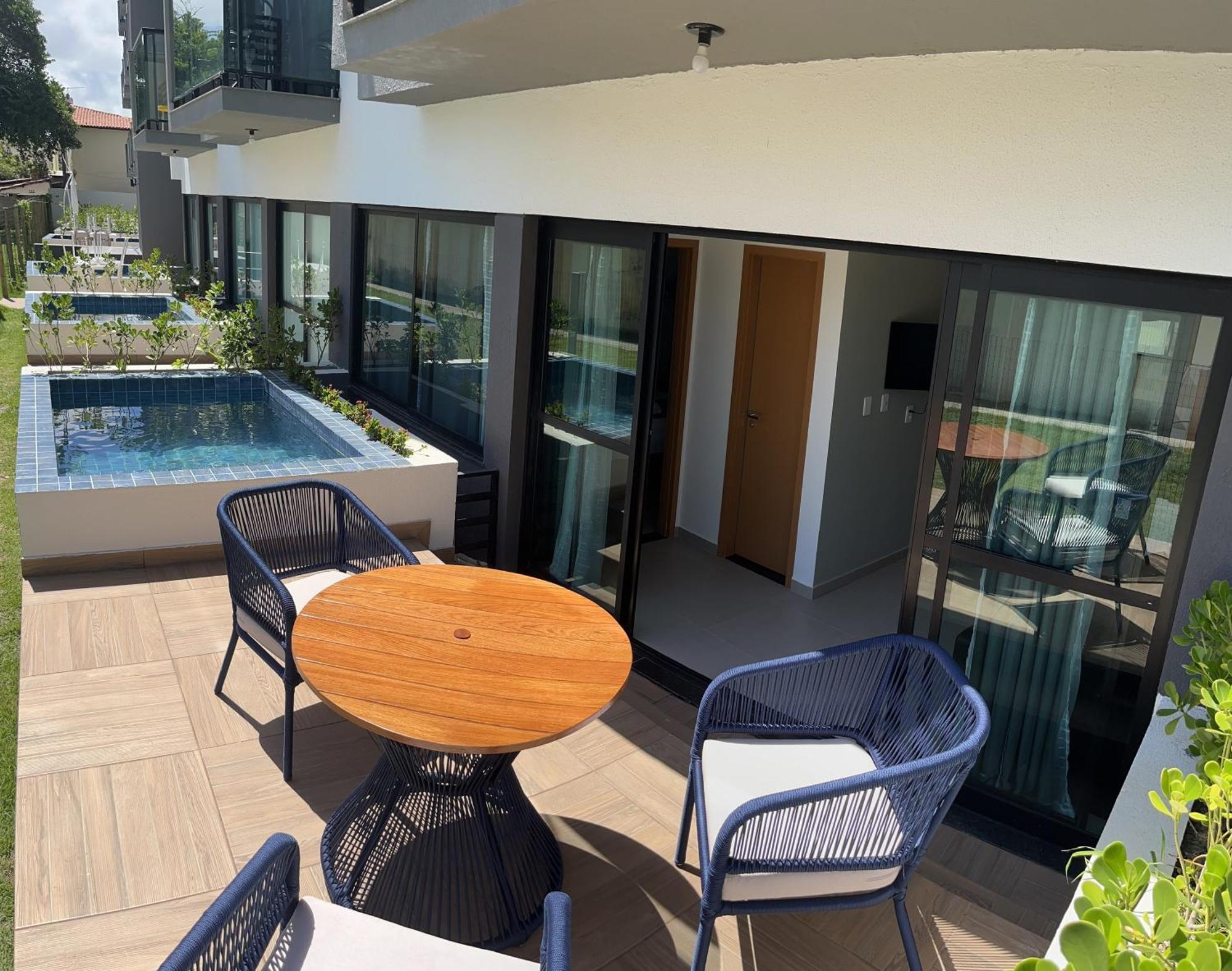 דירות Flat Beira Mar Maracaipe- Pôrto das Galinhas מראה חיצוני תמונה