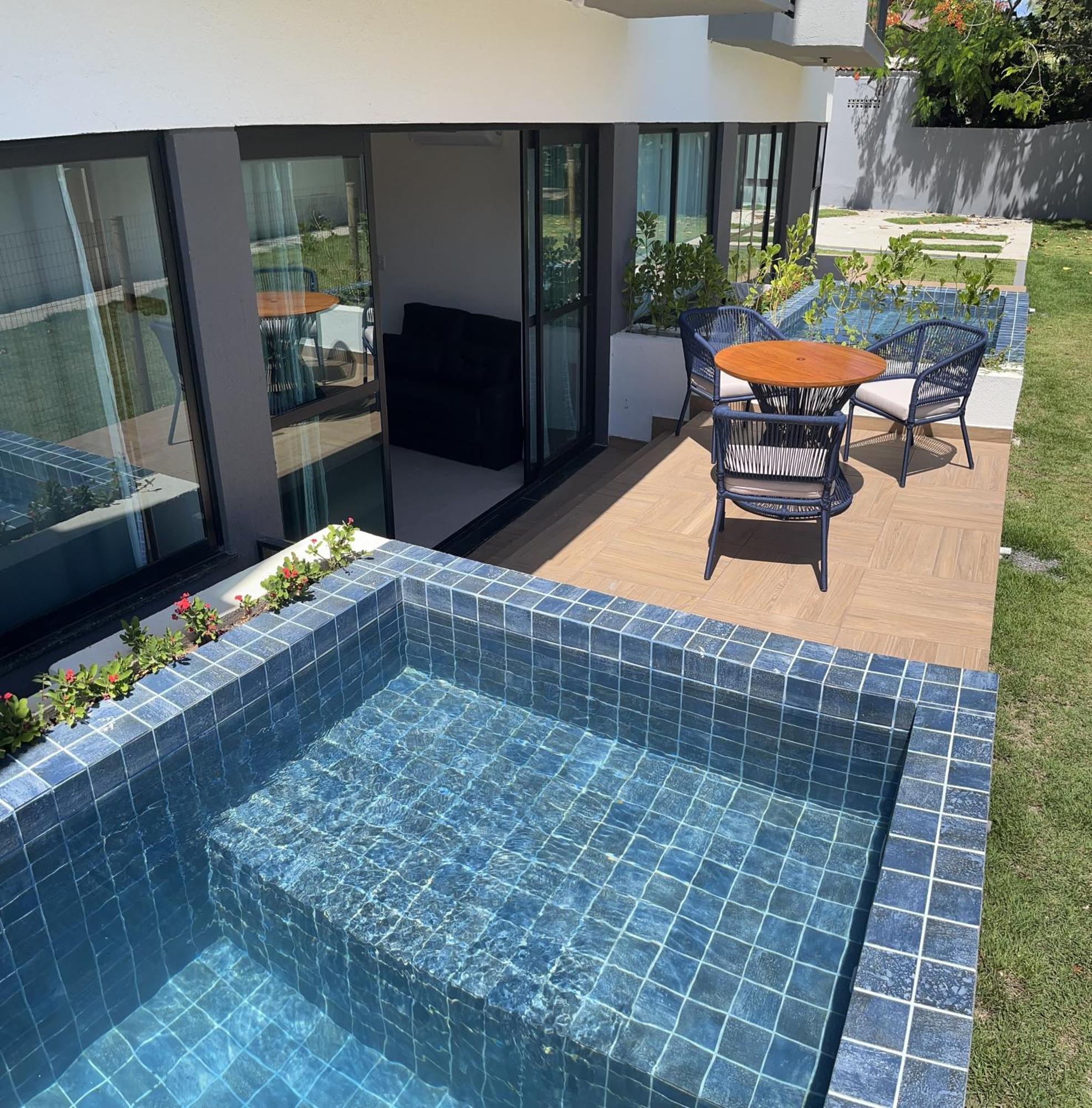 דירות Flat Beira Mar Maracaipe- Pôrto das Galinhas מראה חיצוני תמונה